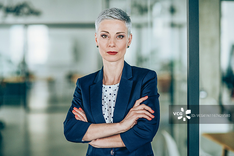 成功的女商人图片素材