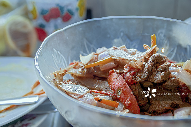 秘鲁炒牛肉图片素材