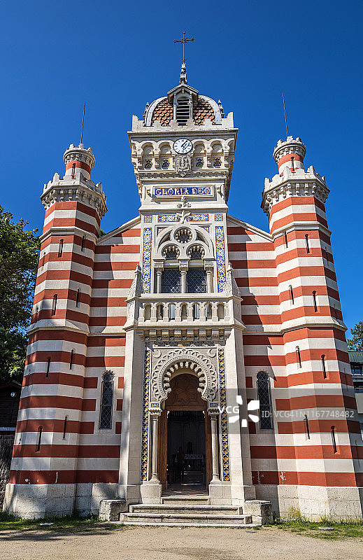 费雷角勒尔布阿尔及利亚小教堂图片素材