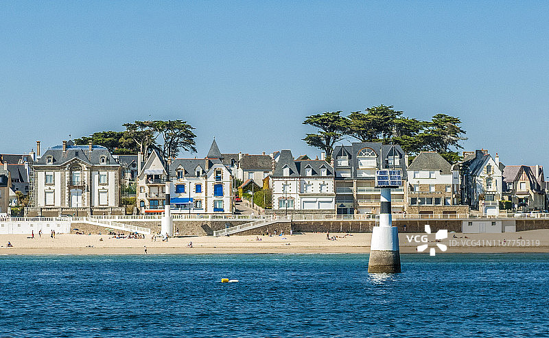 法国布列塔尼基伯龙风光图片素材