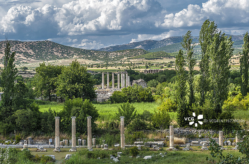 土耳其阿芙罗狄西亚考古遗址（公元前3-2世纪）（联合国教科文组织世界遗产）图片素材