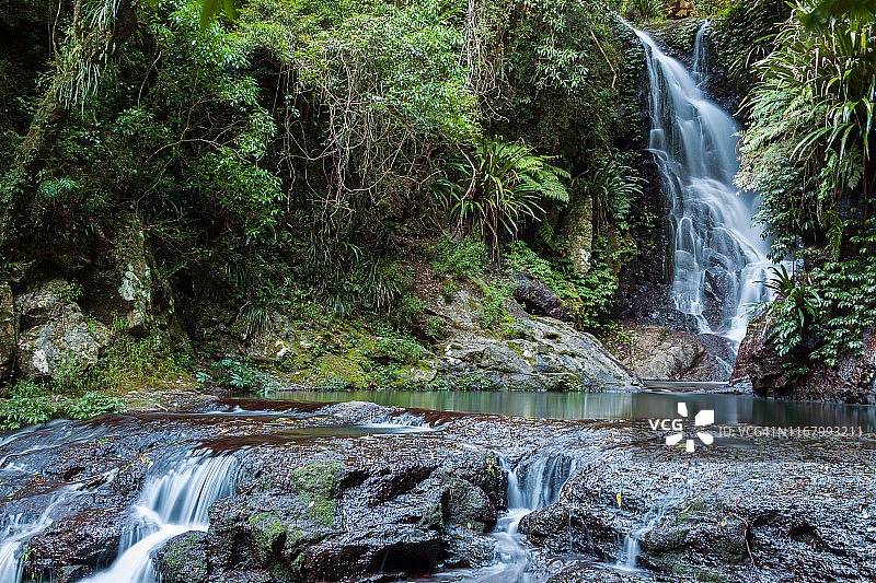 澳大利亚雷明顿国家公园的伊拉巴纳瀑布图片素材