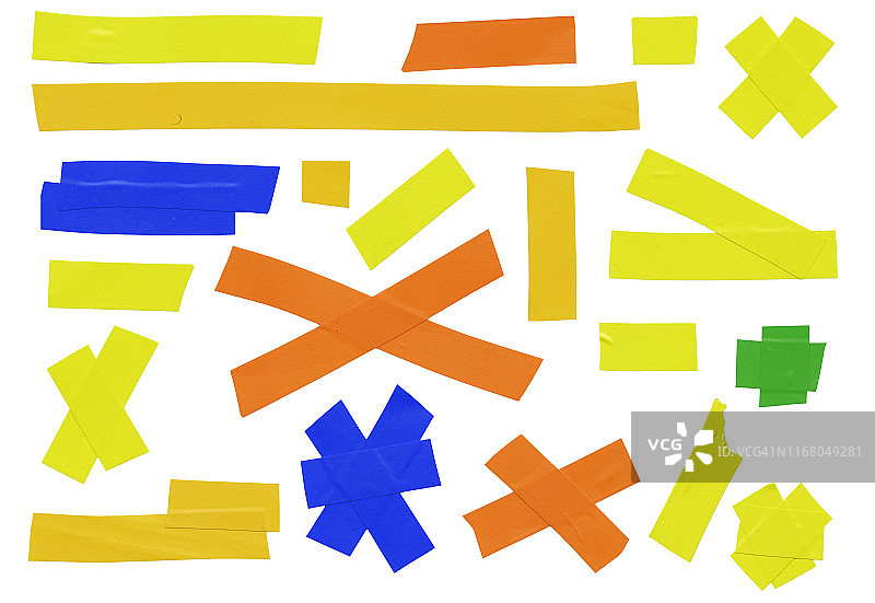 彩色遮蔽胶带合集图片素材