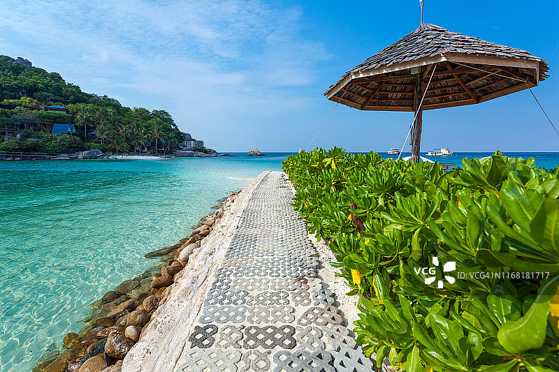 泰国南部南园岛海景图片素材