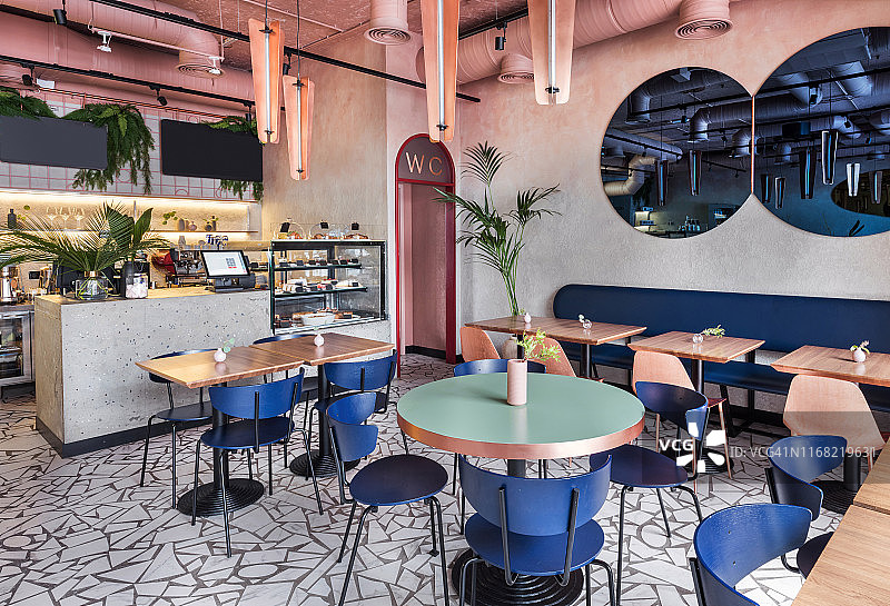 莫斯科的咖啡馆烹饪图片素材