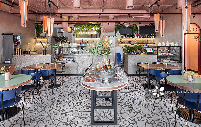 莫斯科的咖啡馆烹饪图片素材
