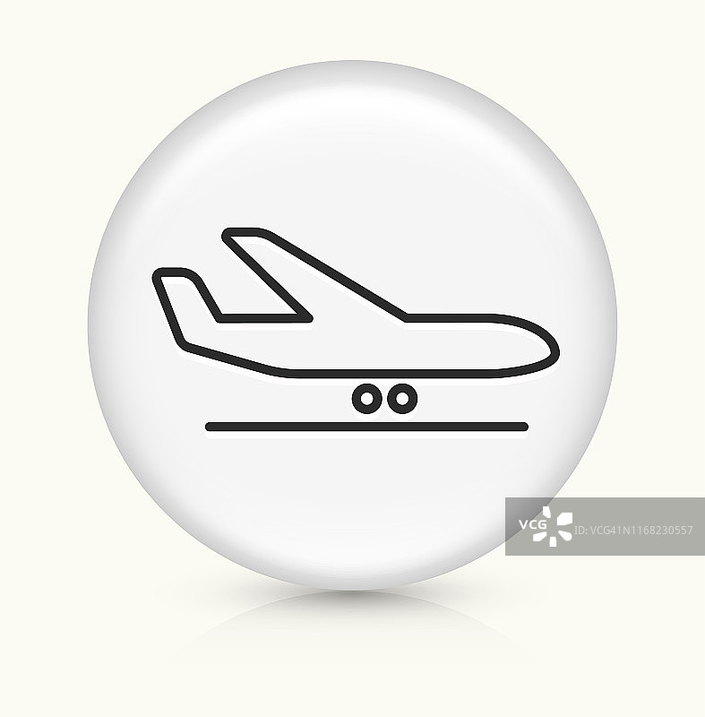 飞机跑道着陆图标图片素材