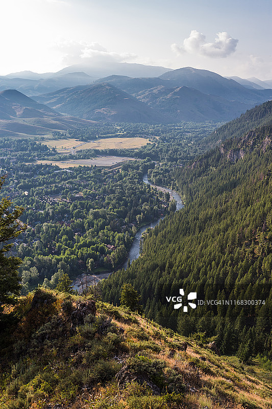 爱达荷州太阳谷风光图片素材