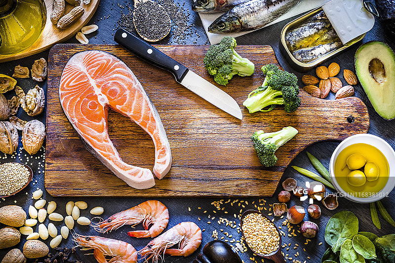 富含Omega-3的各类食物图片素材