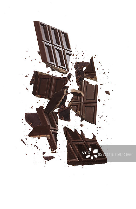 碎巧克力棒图片素材