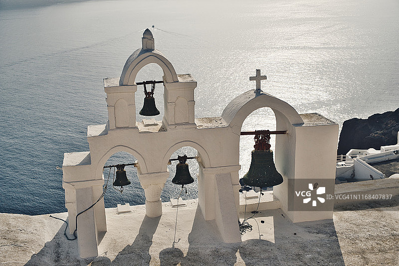 圣托里尼教堂图片素材