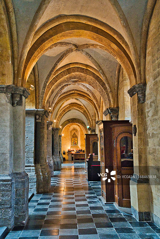 荷兰鲁尔蒙德的明斯特克尔克教堂图片素材