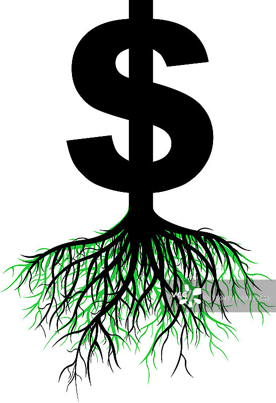 财富增长图片素材