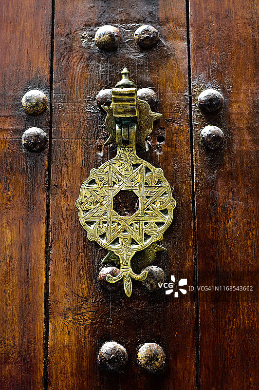 摩洛哥门环图片素材