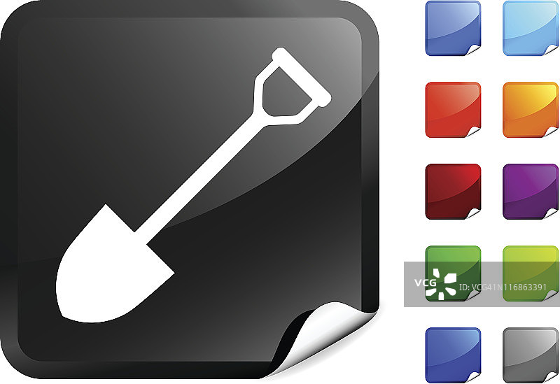 免版税花园铲子矢量素材图片素材