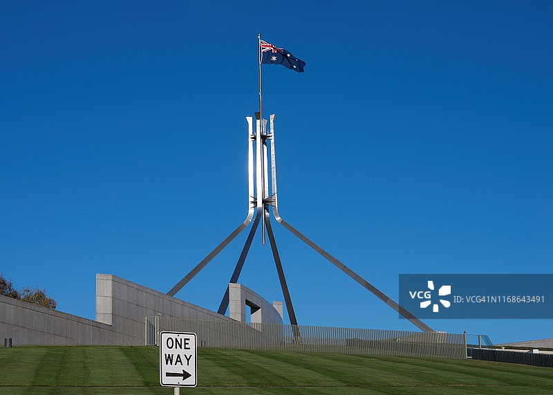 澳大利亚堪培拉议会大厦图片素材