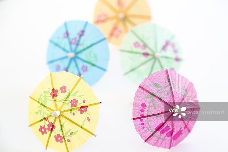 鸡尾酒伞图片素材