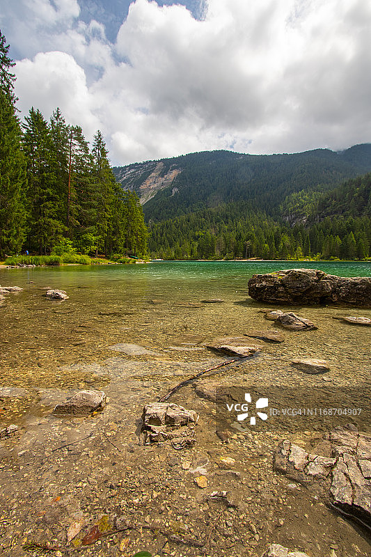 托维尔湖，特伦蒂诺-上阿迪杰图片素材