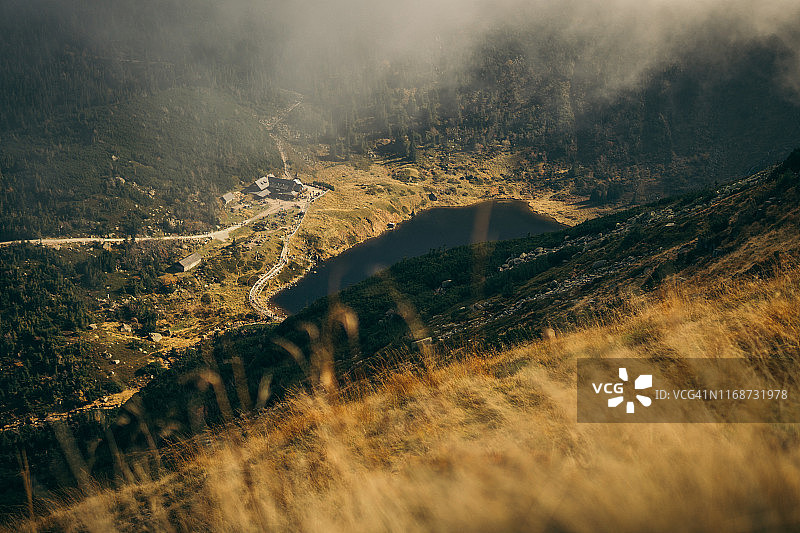 喀尔科诺谢山脉的秋天图片素材