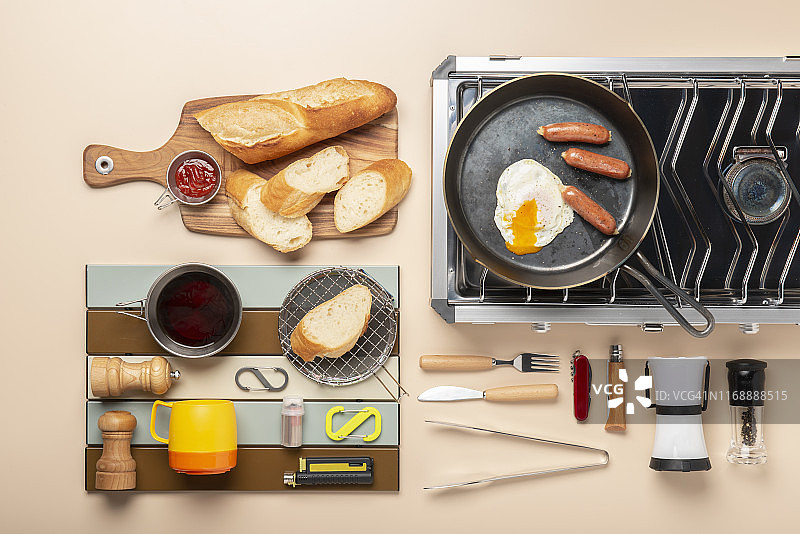 露营装备图片素材