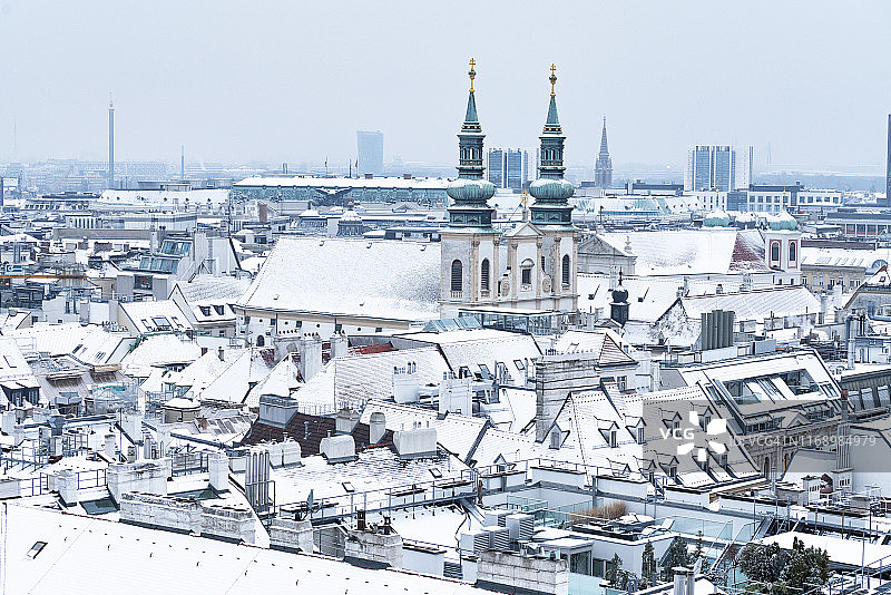维也纳圣彼得教堂图片素材