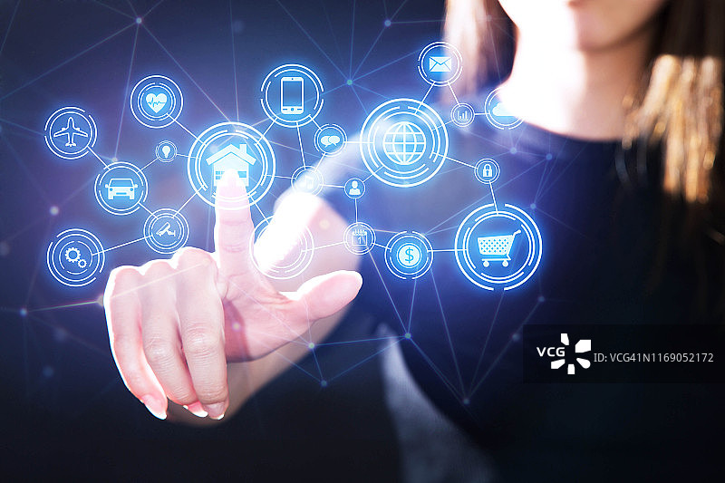 物联网概念图片素材