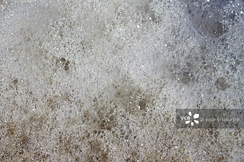 海浪的泡沫图片素材