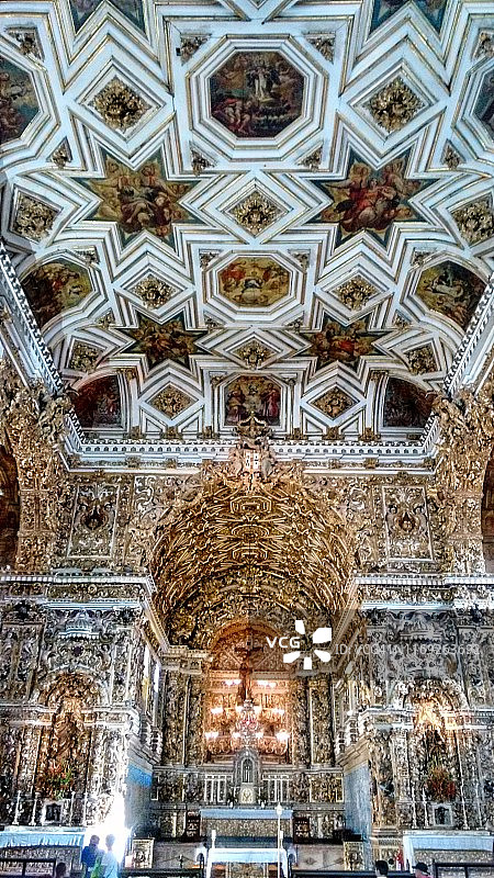 巴西萨尔瓦多圣弗朗西斯科教堂图片素材