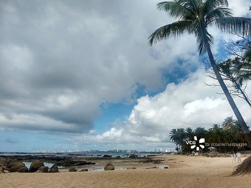 巴西巴伊亚州萨尔瓦多伊塔普阿海滩图片素材