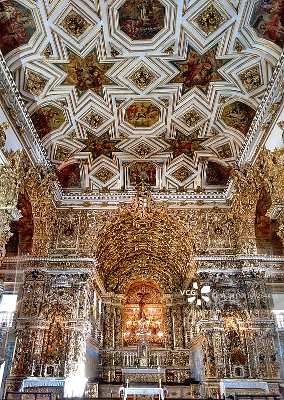 巴西萨尔瓦多圣弗朗西斯科教堂图片素材