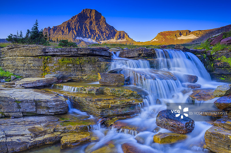 美国蒙大拿州冰川国家公园图片素材