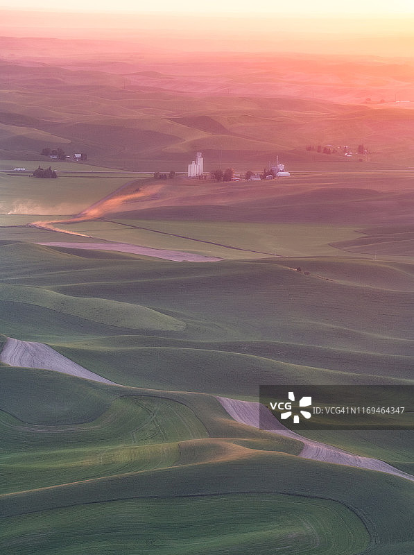 帕卢斯日落图片素材