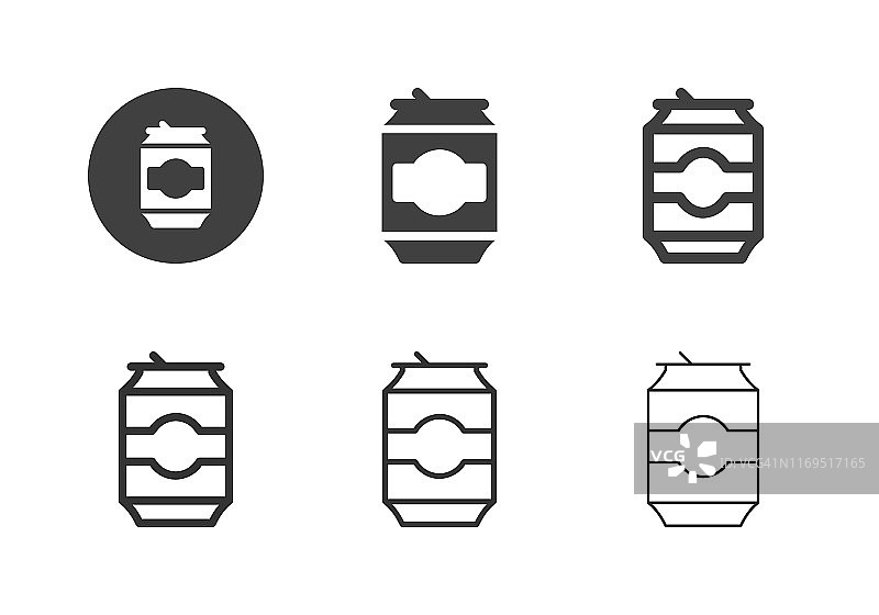 罐装饮品图标系列图片素材