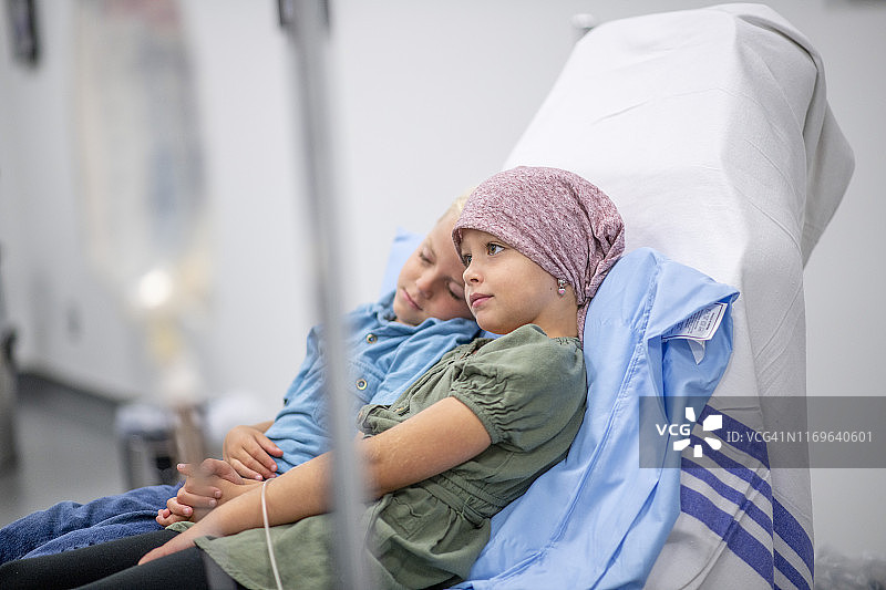 肿瘤科的癌症患者图片素材