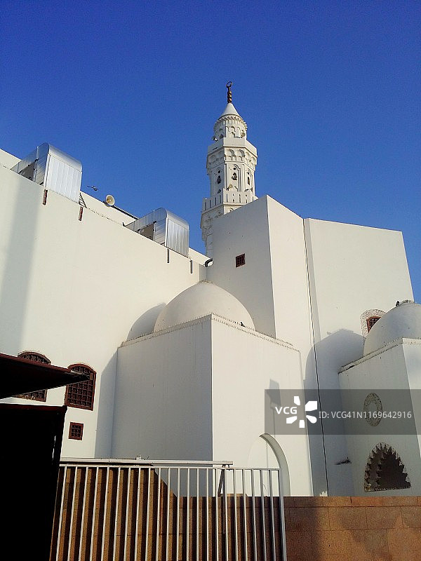 双朝向清真寺外观图片素材