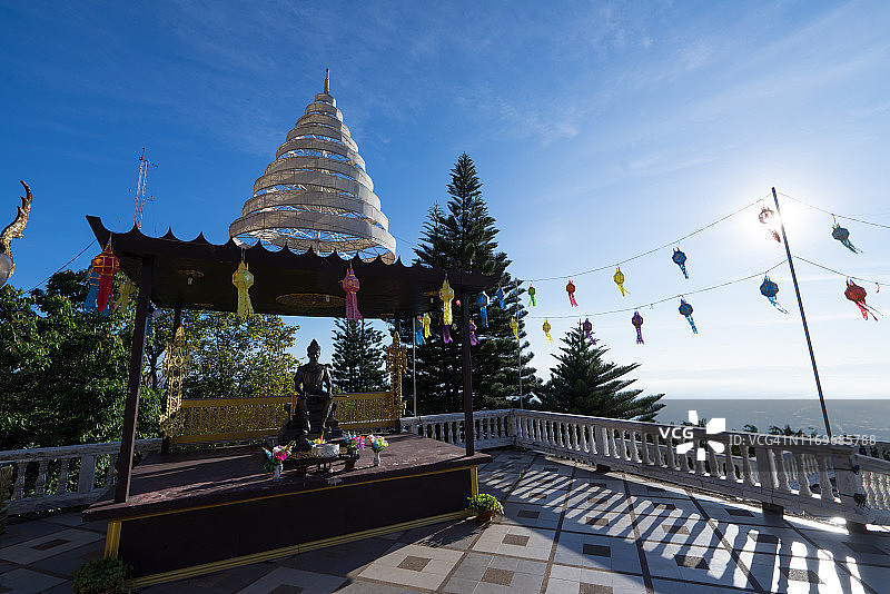 泰国清迈素贴寺图片素材