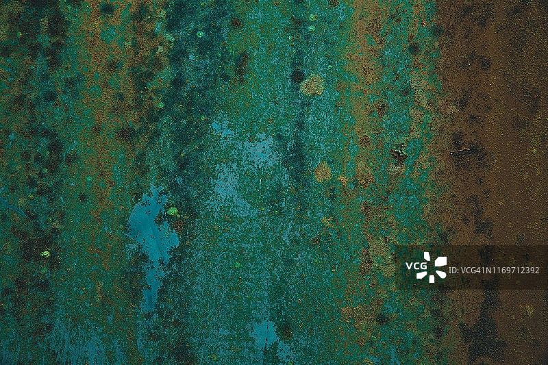 生锈的汽车门局部 - 自然抽象艺术图片素材