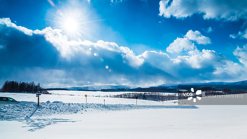 雪山风光图片素材