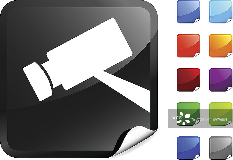 安全摄像头互联网免版税矢量图图片素材