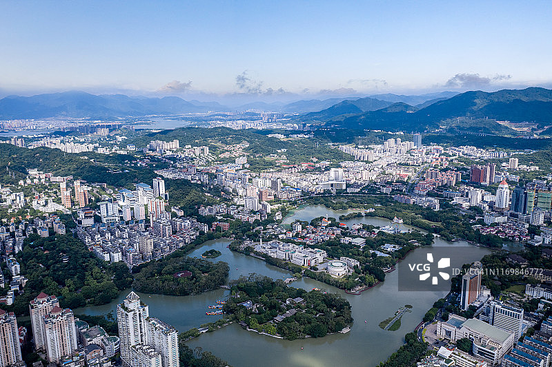 福建省福州市西湖公园图片素材