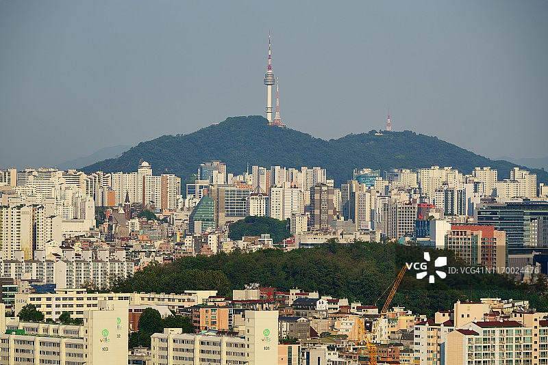 南山N首尔塔图片素材