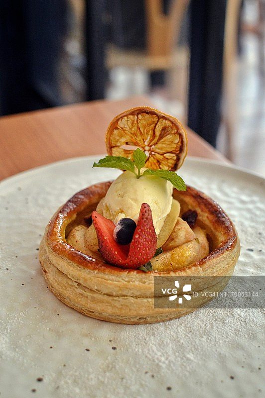 美式苹果派图片素材