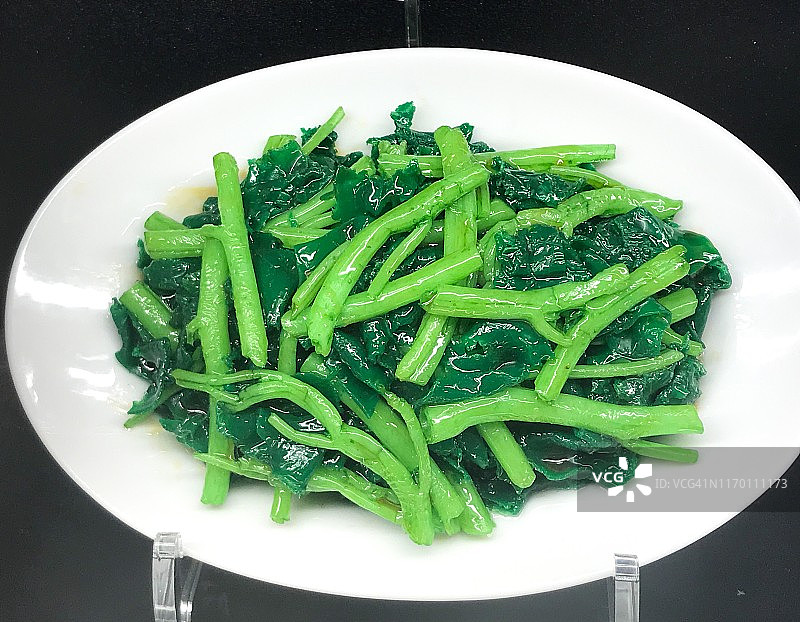 空心菜（Ipomoea aquatica）食品模型图片素材