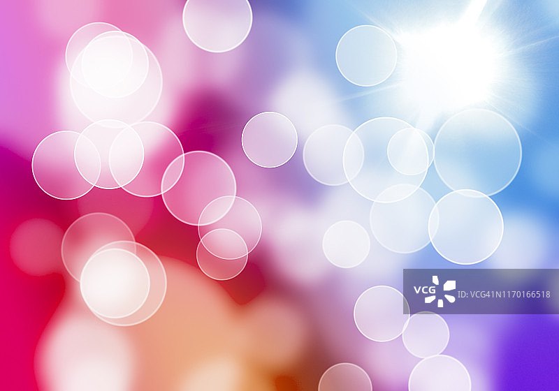 散焦的灯图片素材