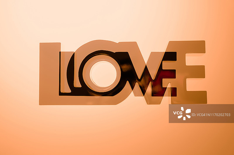 爱的多重曝光图片素材