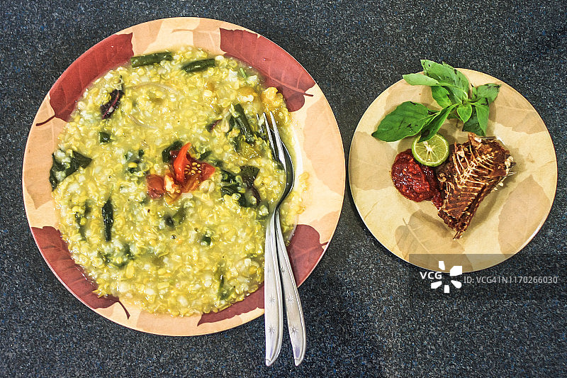 印尼玉米粥图片素材