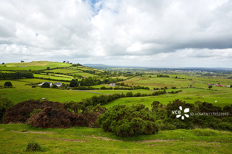 爱尔兰威克洛山脉图片素材