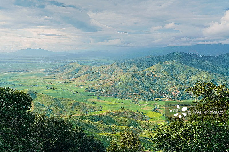 英帕尔朗戈尔峰的壮丽景色图片素材