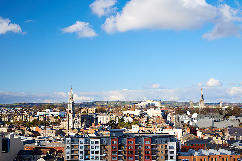 爱尔兰德罗赫达的天际线图片素材