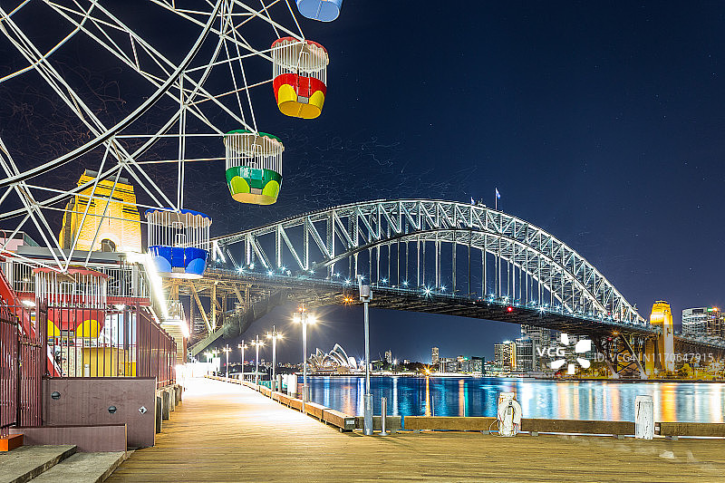 情人港夜景图片素材
